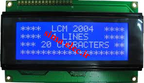 LCD 4*20 BLUE