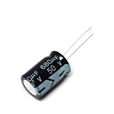 خازن الکترولیت 680میکرو فاراد 50ولت(680uf 50v)