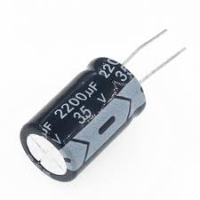 خازن الکترولیت 2200میکرو فاراد 35ولت(2200uf 35v)