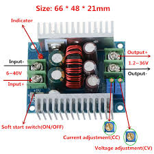 20A 300W dc-dc buck converter
