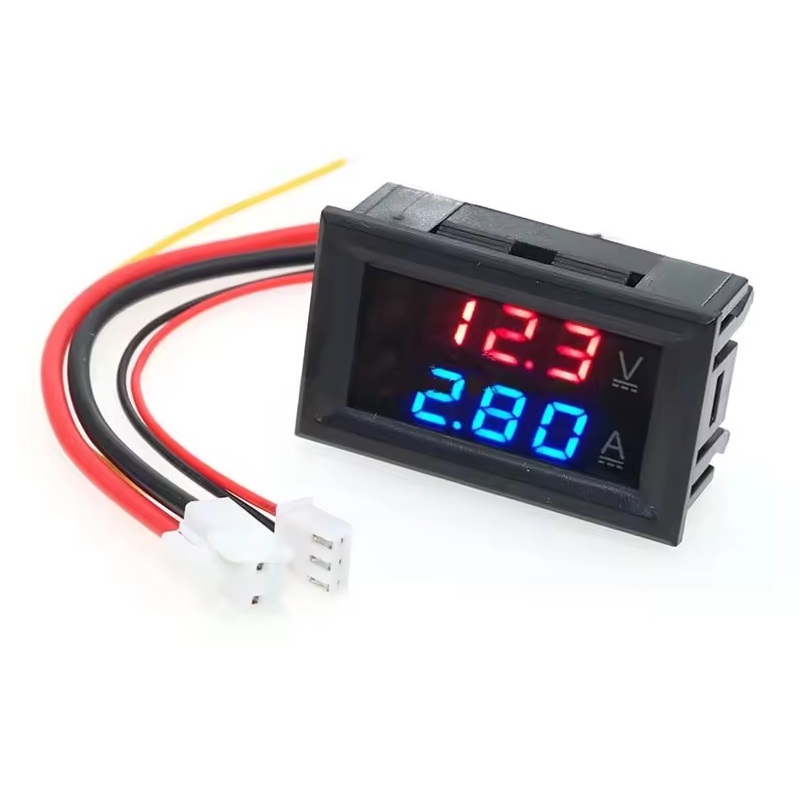 VOLTMETER & CURRENT METER  0-200V 0-50A