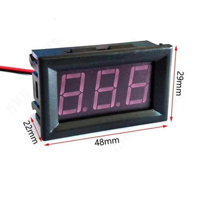 VOLTMETER AC 70-500V 0.56INCH RED