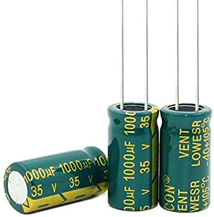 خازن الکترولیت 1000میکرو فاراد 35ولت(1000uf 35v)